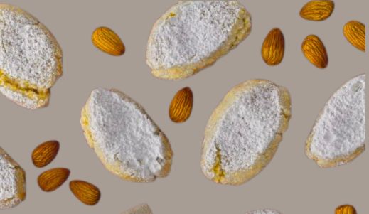 Gluten free biscuits called Ricciarelli