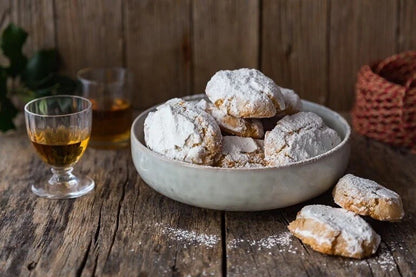 Gluten free biscuits called Ricciarelli