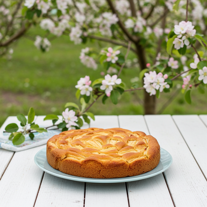 Traditional Italian Apple Cake