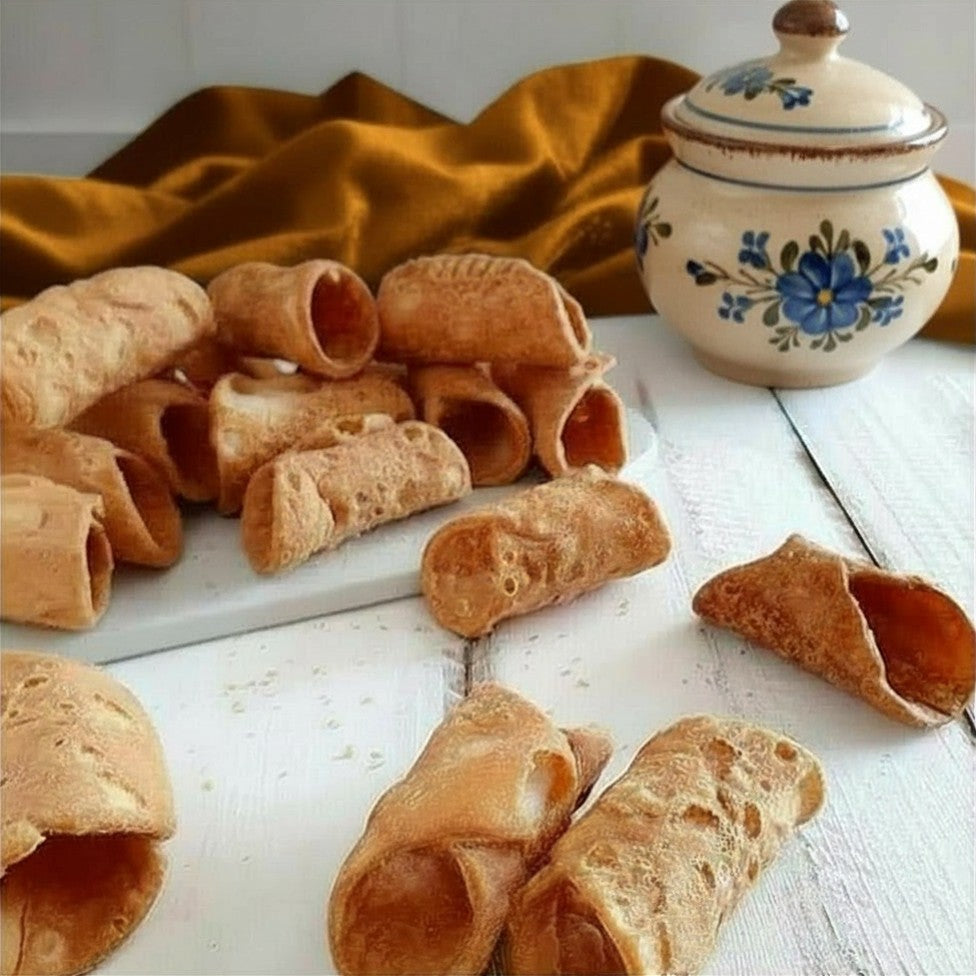 20 Empty Cannoli Shells
