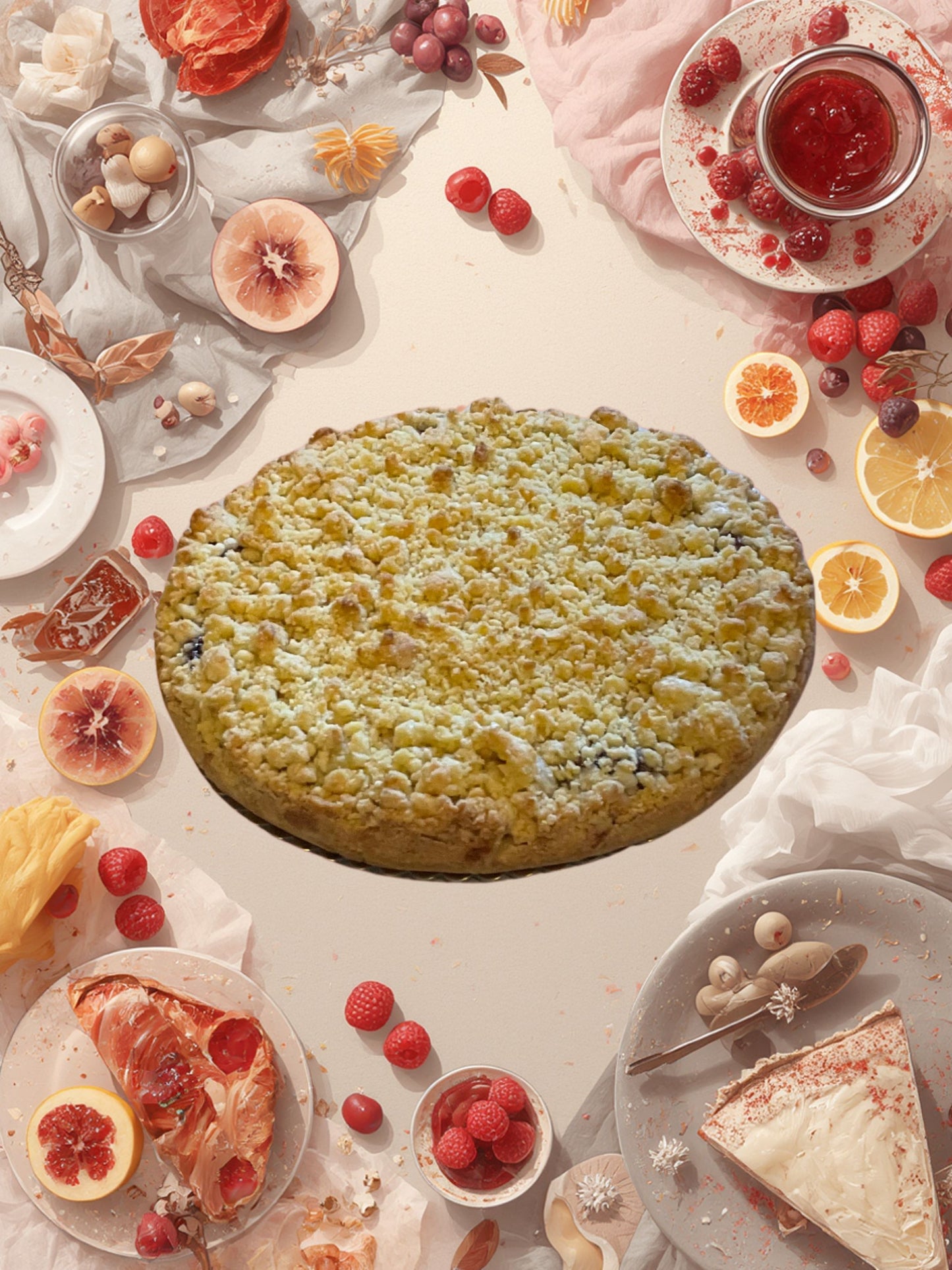 Sbriciolata Raspberry Jam Cake