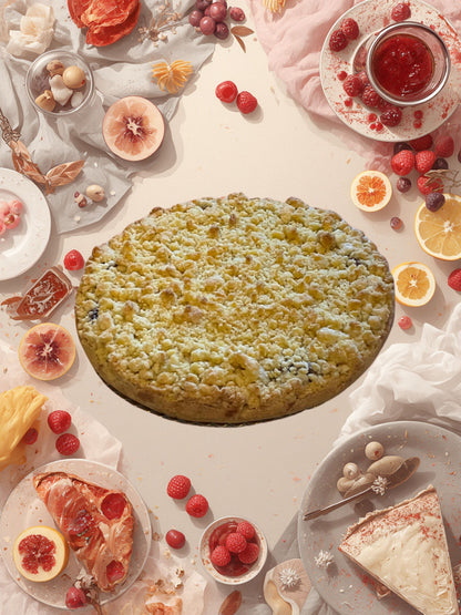 Sbriciolata Raspberry Jam Cake