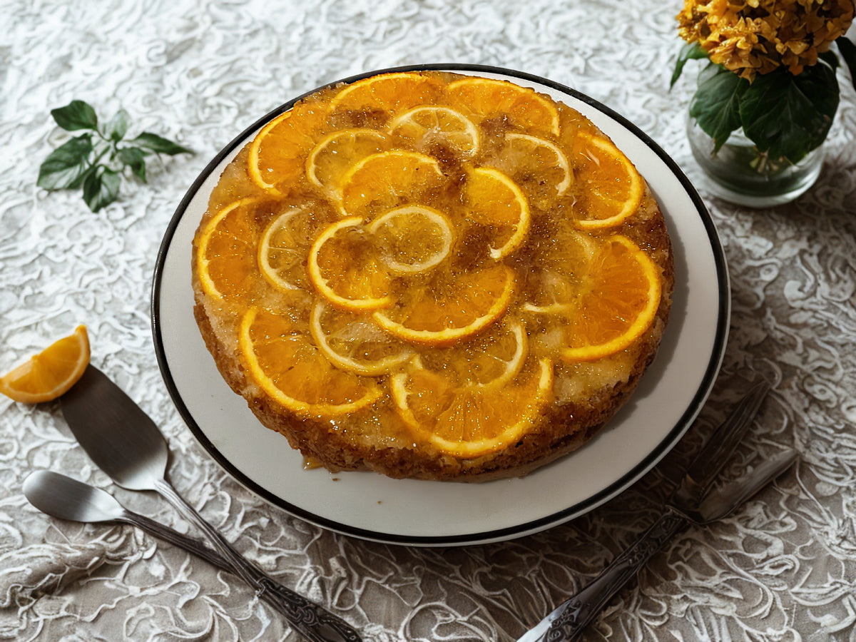 Gluten Free Upside Down Orange  Cake Baked To Order