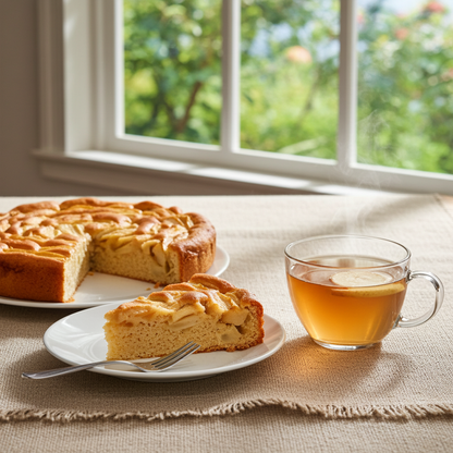 Traditional Italian Apple Cake
