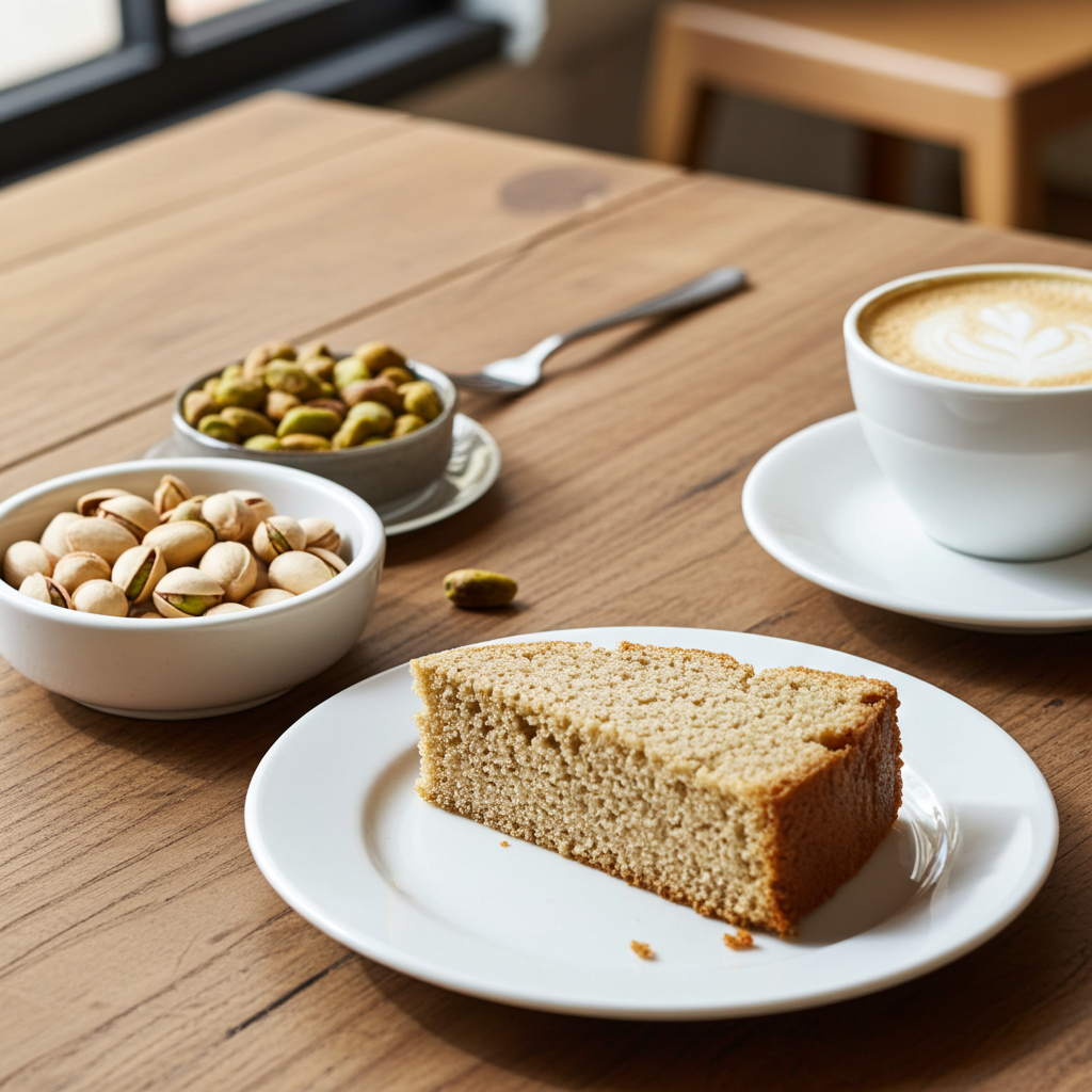 Vegan Pistachio  Cake