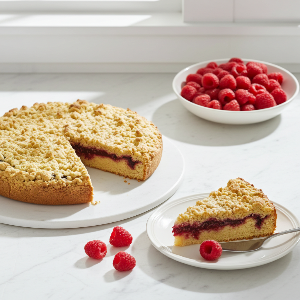 Sbriciolata Raspberry Jam Cake
